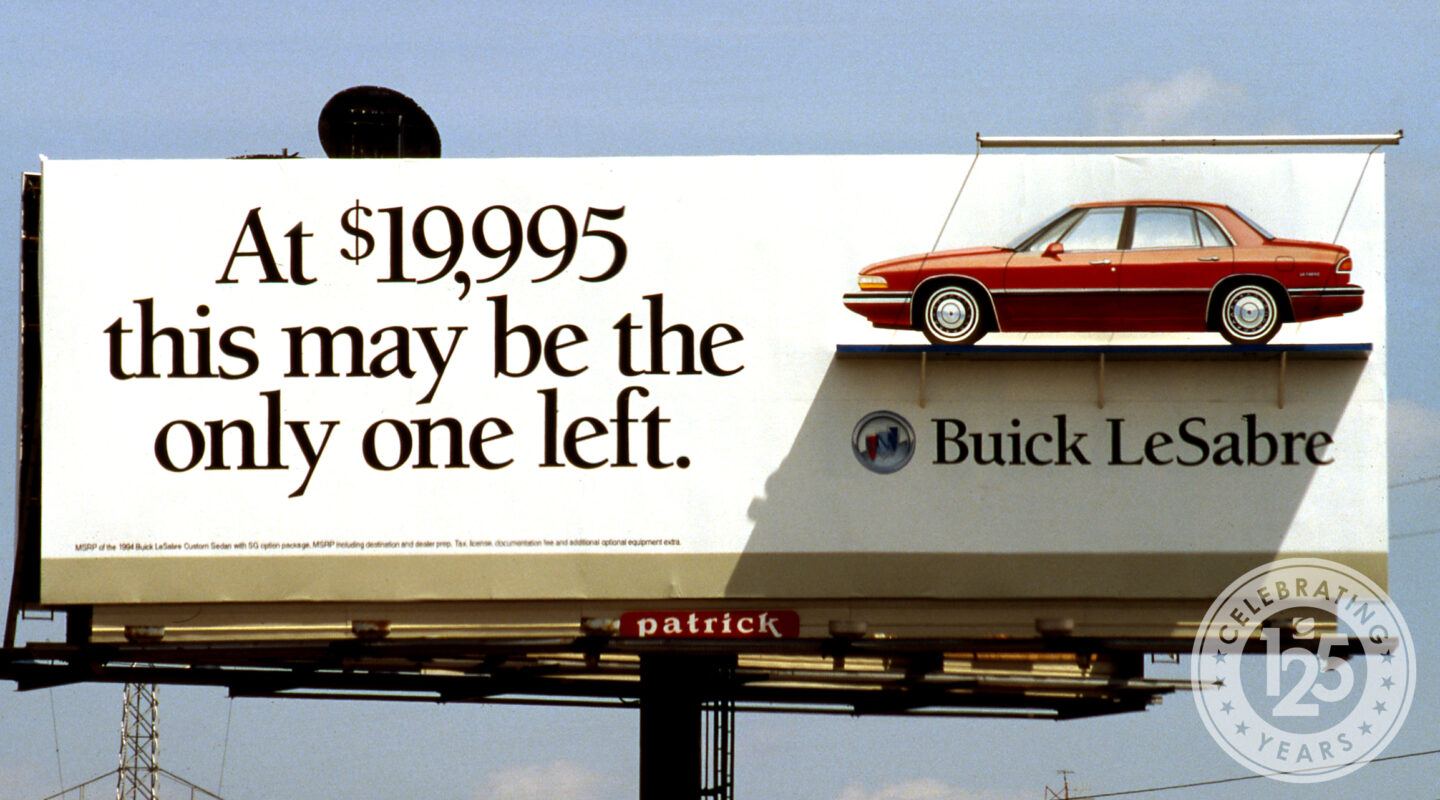 Clear Channel Outdoor Creative Archive, Billboard