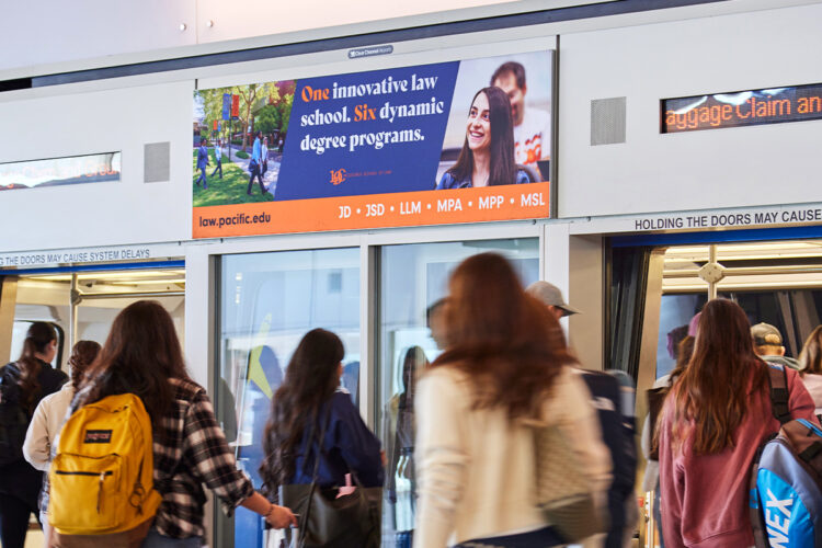 SMF Airpot CCO Airport Advertising Tension Fabric Display