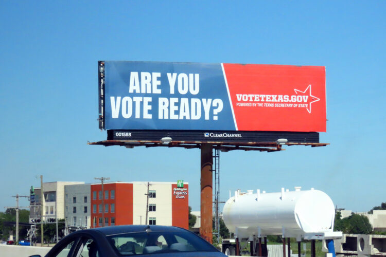Political Billboard Advertising Clear Channel Outdoor