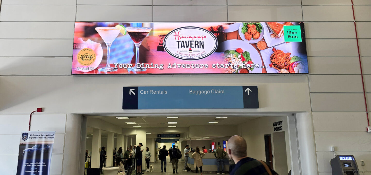 CCO Melbourne Orlando Airport Airport Advertising