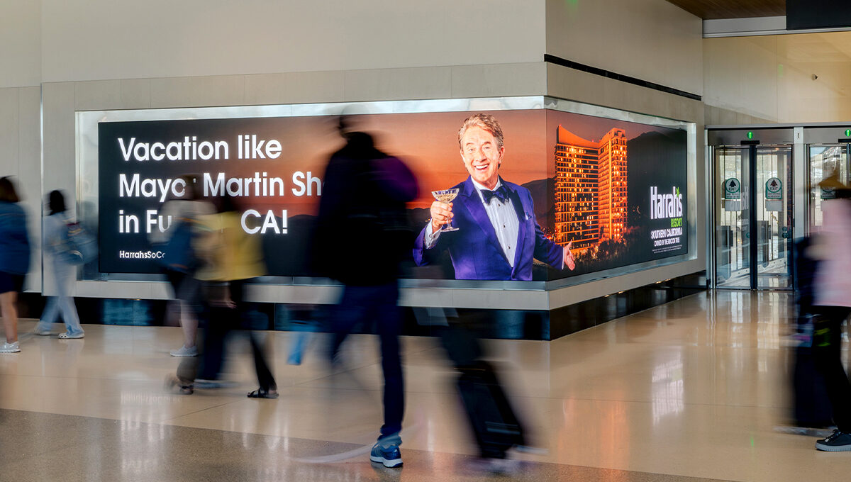 Clear Channel Outdoor Airport Advertising Creative Solutions